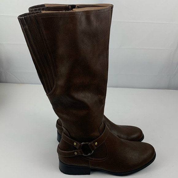 Life Stride soft system brown tall boots - Picture 1 of 15
